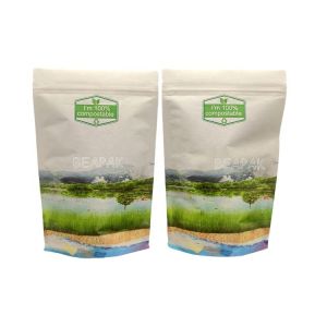 Quality PBAT 50 Microns Food Biodegradable Coffee Bags for sale