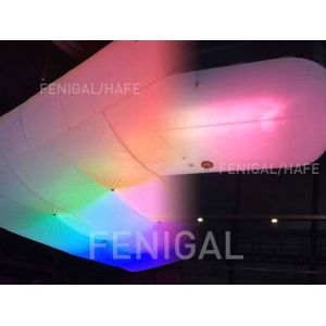 200W Cube Inflatable Lighting Decoration Balloons Customized Shaped