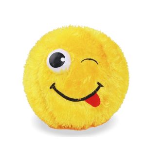 PVC Inner Ball Fabric Sensory TPR Fuzzy Ball Plush Toys for Hand-Eye Coordinatio