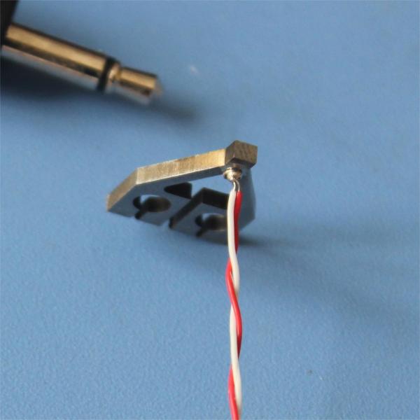 Exact microspot heat-press welding tip