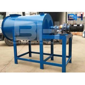 Multifunction Horizontal Ribbon Mixer , Ribbon Dry Powder Blending Equipment