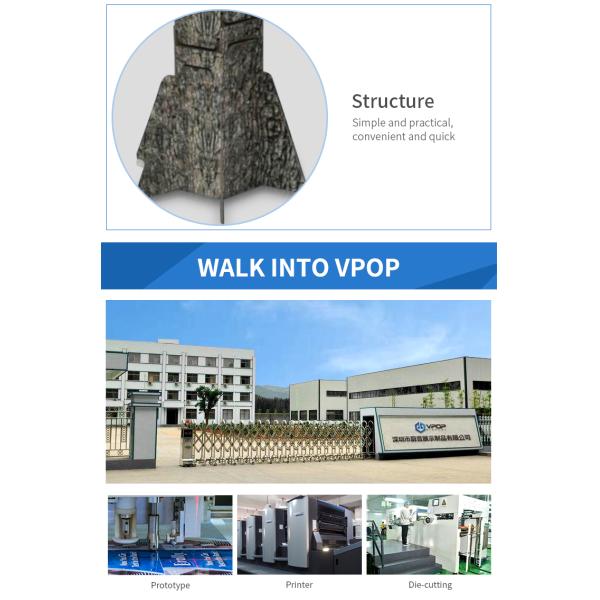 Christmas Day Cardboard Movie Standee Personalized Design Ink Water Printing