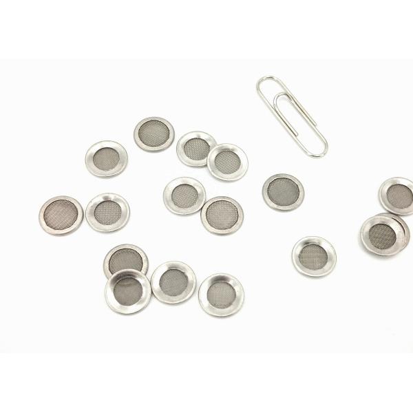 Industrial 0.01mm Thick SUS 316L Wire Mesh Water Filter , Metal Filter Disc