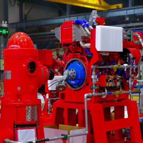 1500GPM 155PSI UL/FM Diesel Vertical Turbine Fire Pump NFPA 20 Emergency Water Supply For Industrial Municipal Sites NMFIRE