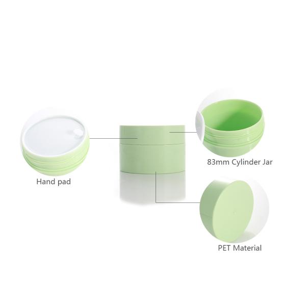 6.76oz 200ml Cosmetic Cream Jars Face Cream Plastic Bottle