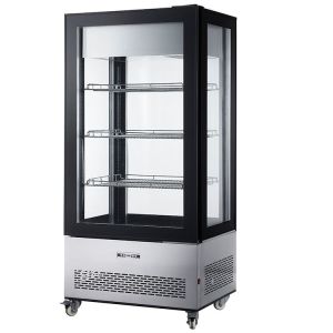 China 550L Commercial four sided glass  Ice Cream Freezer on sale