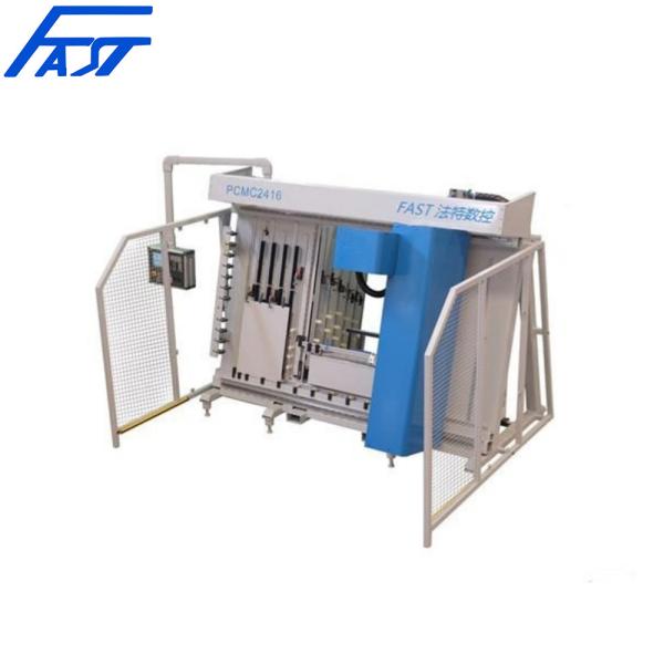 Jinan FASTCNC Electrical Cabinets Front Panel Steel Cabinet Drilling Milling