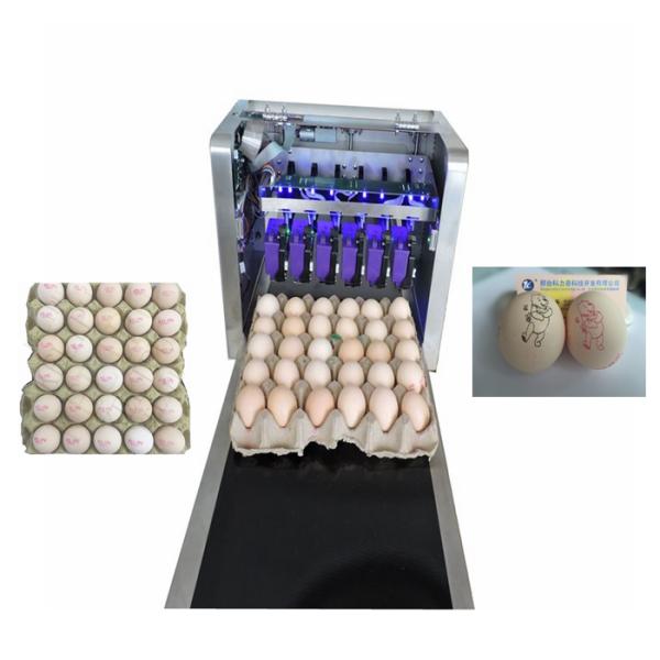 Quality Assure Best Quality Egg Inkjet Printer / Blue Ink Printing Machine / Red Edible Ink Printing Equipment