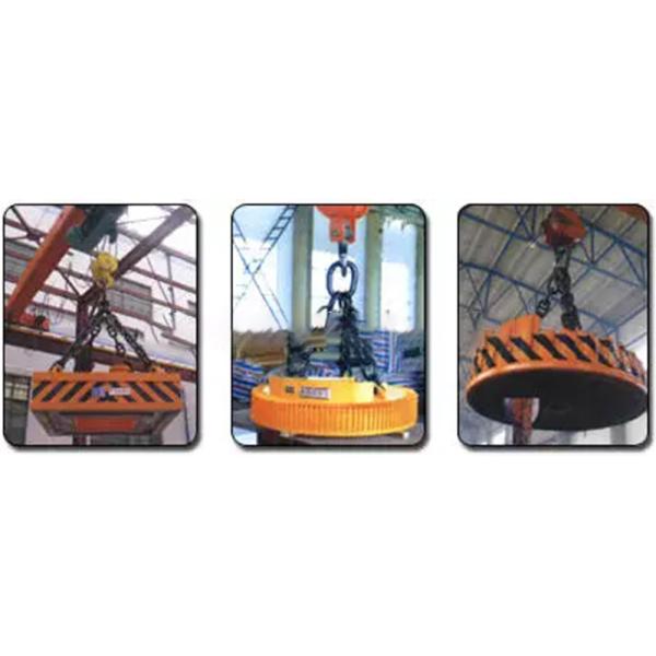 Ground Control 5 Ton Double Beam Eot Crane With Electric Magnet