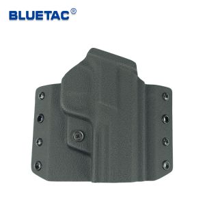 Quality OWB Pancake Gun Kydex Holster Lightweight Construction Fit MP 9 for sale