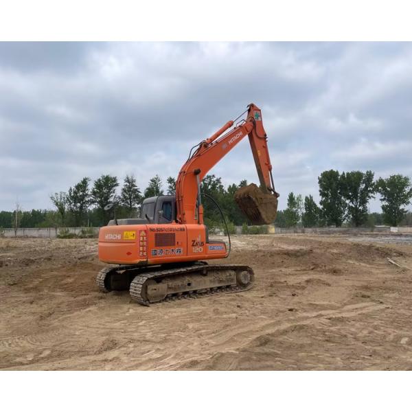 ZX120-6 used Hitachi Excavator With Original Rubber Track Hydraulic Valve