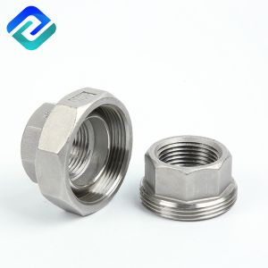 MSS SP 83 SS Pipe Fittings ASME B16 Stainless Steel Union Fittings