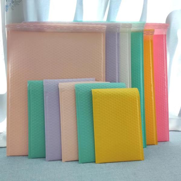 Custom Logo Printing Biodegradable Bubble Poly Express Parcel Mailer Shipping
