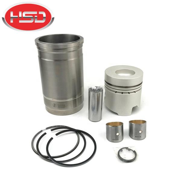 6D14 Excavator Engine Parts Piston Pin Bush Cylinder Liner Kit For Mitsubishi
