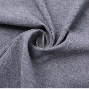 Jinsuo Grey Melange 4 Ways Stretch Woven Fabric with Medium Weight and 130*70