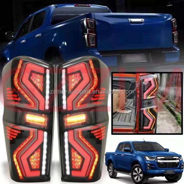 ISUZU DMAX 2021 Car Accessories Taillight LED Taillamp Rear Light
