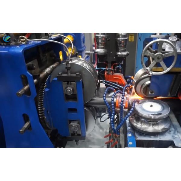 600kw ERW Pipe Mill Machine with Servo Motor 110m/min Cutting