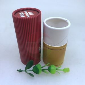 China FDA Food Grade Paper Cans Packaging Paw Cream Kraft Twist Up Lipstick Balm Paper Tube on sale