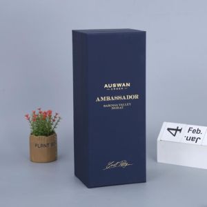 Recycled Stamping 1500gsm Cardboard Wine Box