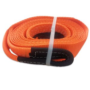 Nylon Emergency Car Recovery Heavy Duty Tow Strap With Hooks