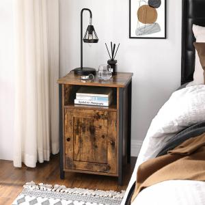 China Bedside Table with Open Compartment for Sale, Bedroom Furniture Nightstands, LET065B01 on sale