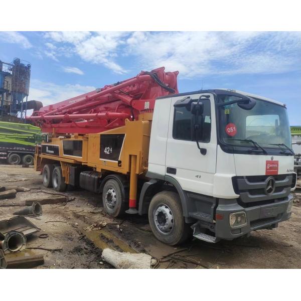 Buy 2011 Putzmeister 42m Truck Pump Concrete Pump Used Construction Equipment for Construction at wholesale prices