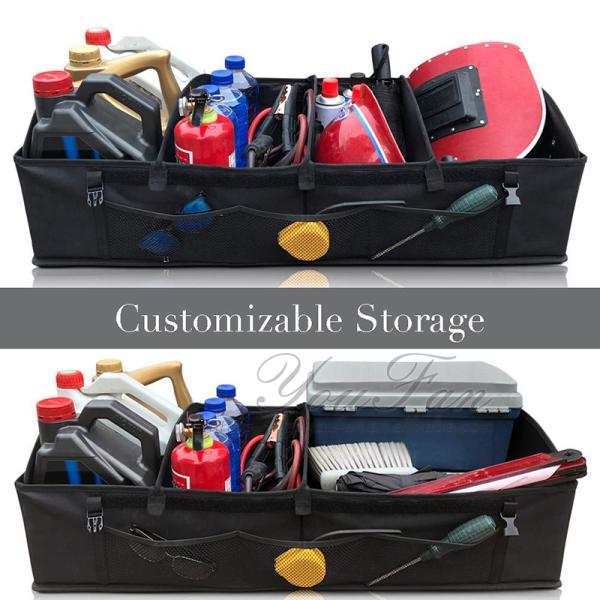 Flexible Cargo Storage Bag Trunk Organizer Car Organizer