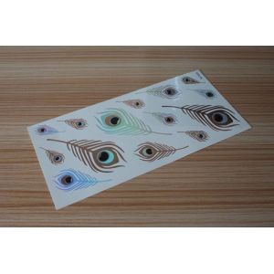 Stock wholesales metallic tattoo designs M-T023