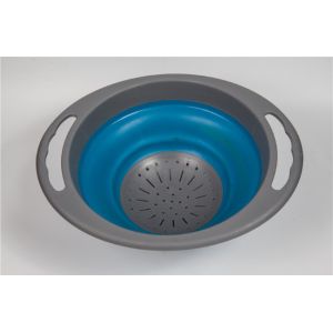 FBAB3084 for wholesales collapsible colander with easy grip handle