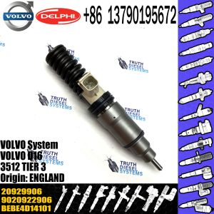 Diesel Engine D16 Fuel Injector Nozzle For A40E A40F A45G EC700B EC700C EC750D