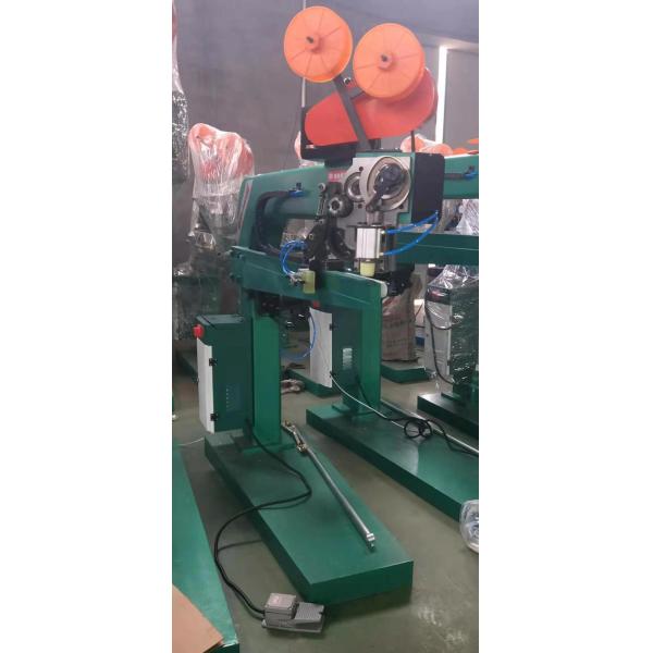 Double Servos Motor Box Carton Stapler Machine Single Nail Double Nail