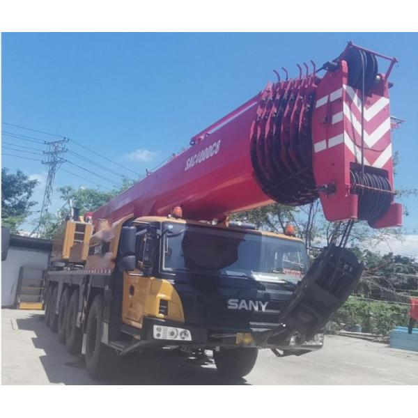 2022 Model SAC2000c8 Used Hydraulic Truck Cranes 200 Ton Truck Crane With Two Engine