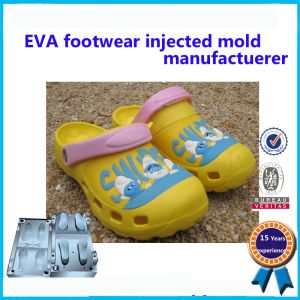 Eva Injection Shoe Mould Maker Fashionable Beautiful Appearance
