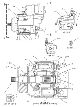 1166107 Piston Engine 116-6107 Ring 6E0838 Pump Group Piston Cylinder Liner 6E-0838