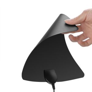 ABS Panel Indoor HDTV Antenna with Smartpass Amplifier and Built-In 4G LTE