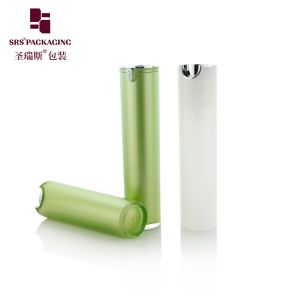 L024 30ml 50ml Round acrylic packaging bottle lotion pump