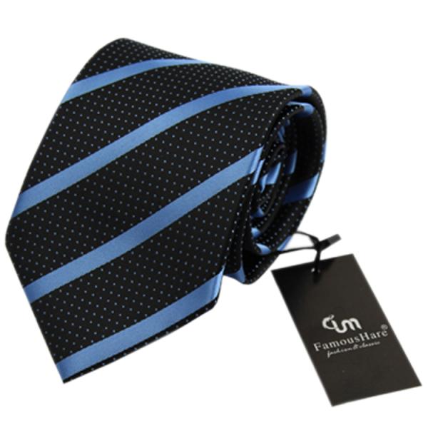 Men's border polyester Necktie for fashion of Japan New design