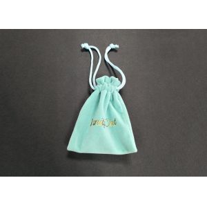 Earings Jewelry Gift Velvet Drawstring Bags White Recyclable Gift Pouch