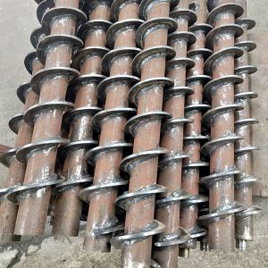 Horizontal Spring Stainless Steel Auger Screw High Precision For Flexible Screw