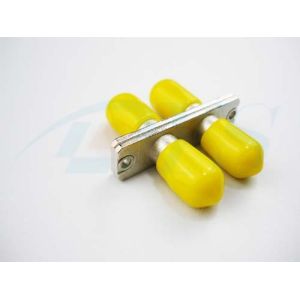 ST-ST Multimode Yellow Fiber Optic Adapter For Local Area Networks
