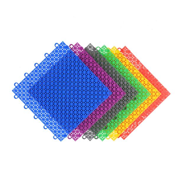 Buy Outdoor Plastic Modular Interlocking Sports Tiles For Tennis Courts at wholesale prices