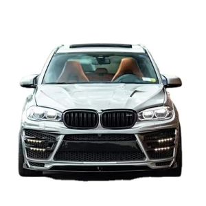 For BMW X5 X5M Wide-body Kit X5 X5M Upgraded RD Carbon Fiber Style Front and