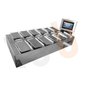 MCU Control 10WPM Fruit And Vegetable Packaging Machine Combination Scale