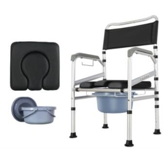 Buy Wholesale luxury disabled comfortable adjust bath shower commode chair at wholesale prices