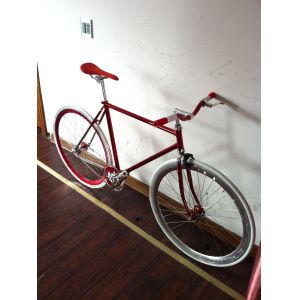 700C Lugged 4310 CR-MO Steel Frame Fork Vintage Single Speed Fixed Gear Road Bar