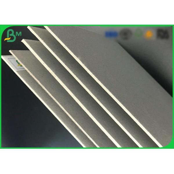 Hard Stiffness 2mm Thick Recycled Grey Card Board / Grey Chipboard For Book Covers