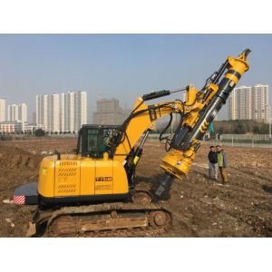 Quality Small Rotary Piling Rig For 10m Depth 1000mm Diameter Drilling Foundation Drilling Equipment Yellow and black or Green for sale