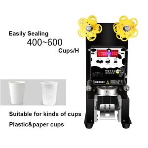 450w Industrial Packing Machines 110v Automatic Cup Sealing Machine