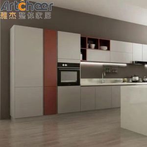 Complete Set Modular Kitchen Furniture with Drawer Basket Accessories