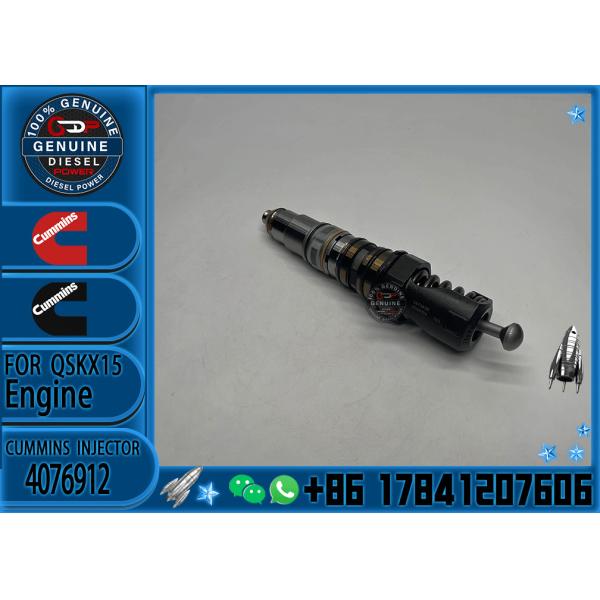 Diesel Fuel Injector 4076912 1473430 1521978 3331153 1764365 For CUMMINS SCANIA ISX DT12.02HPI Engine